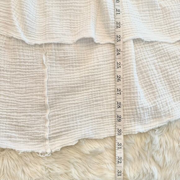 Free People Flower Power Top Oversized Balloon Sleeve Top XS - Picture 7 of 10